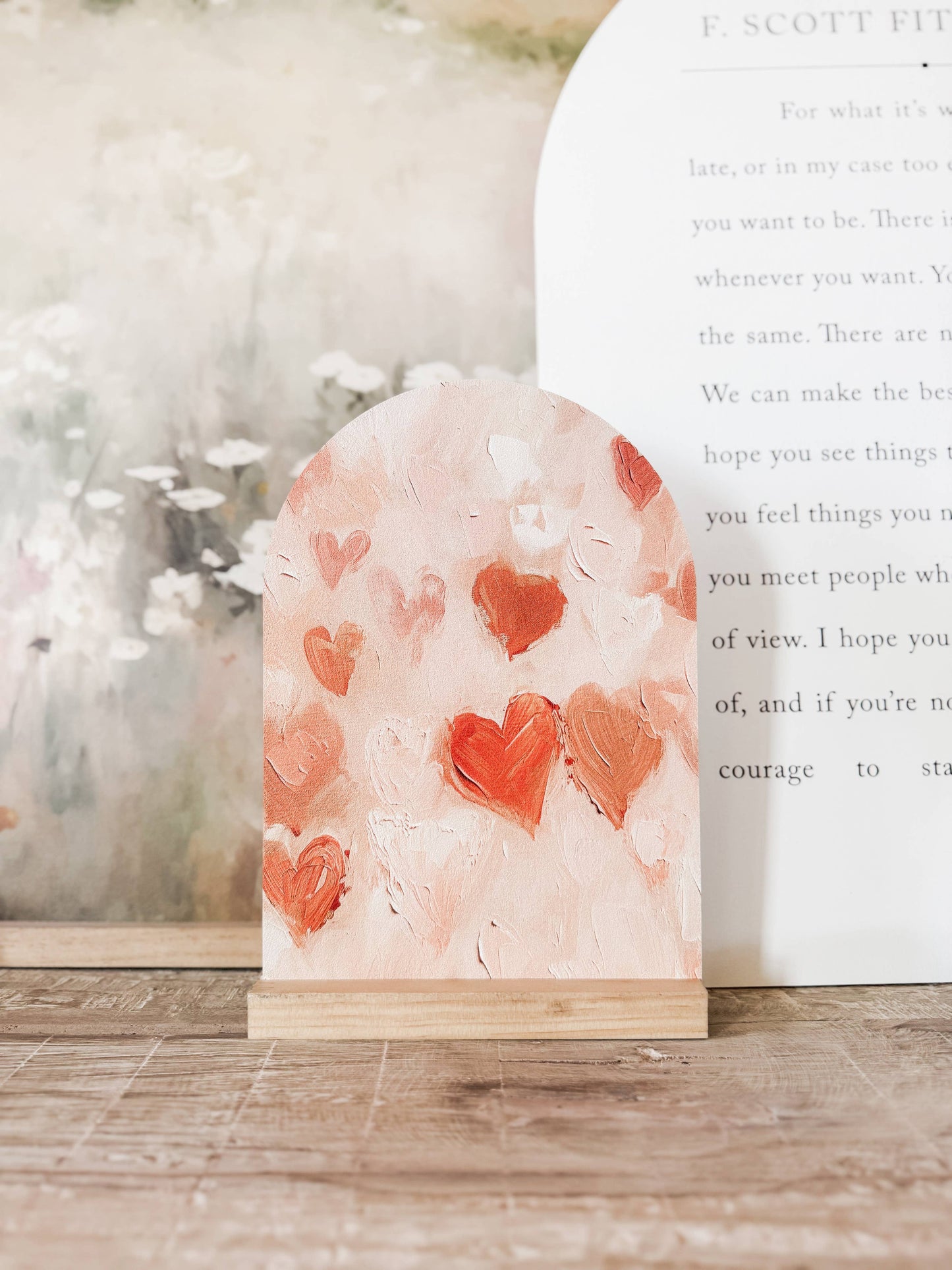 Arch Wood Base *BASE ONLY! Arches Sold Separately*: Light Oak / Small