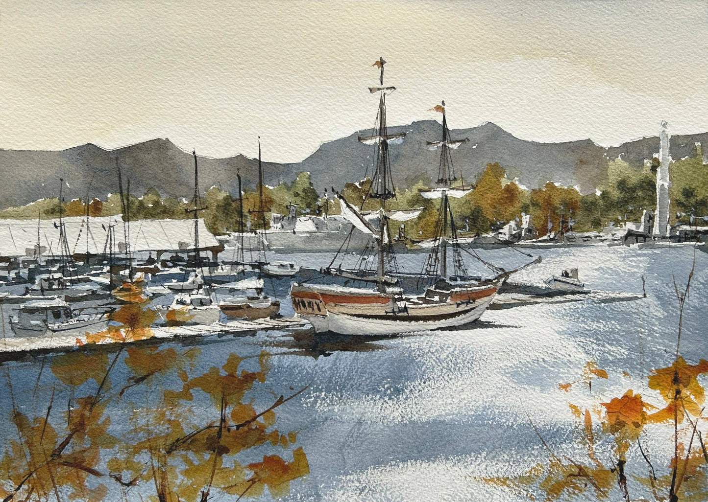 Lady Washington at Port Orchard Marina - Limited Edition print