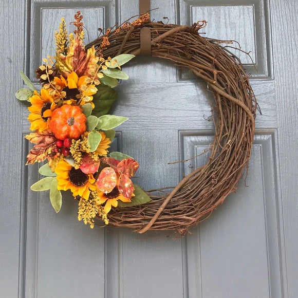 09/10 at 6pm: Fall Wreath Making Workshop