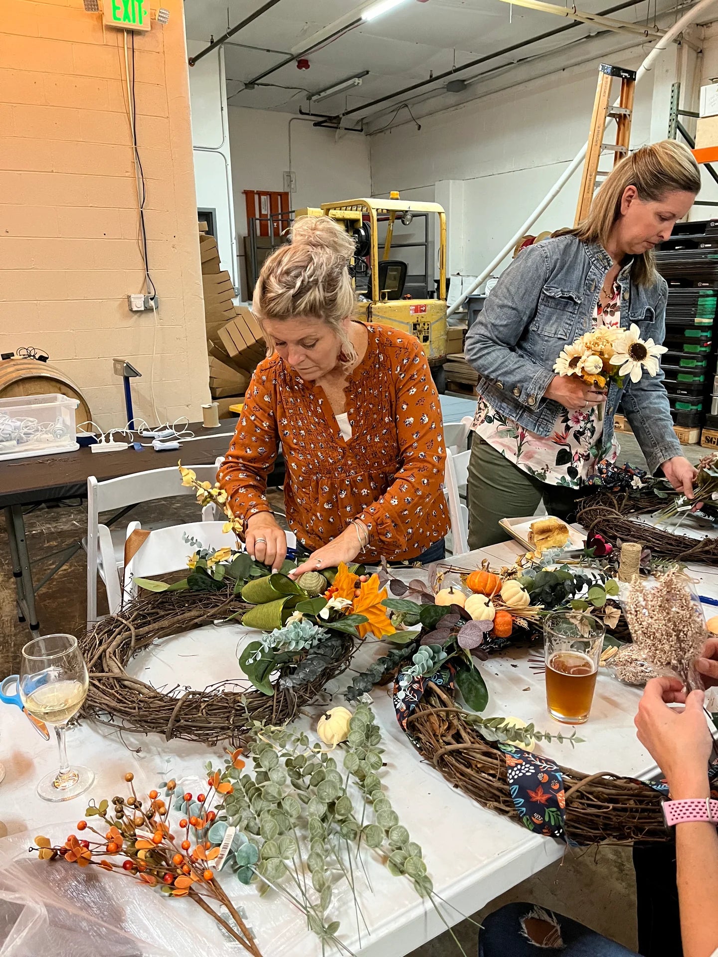 09/10 at 6pm: Fall Wreath Making Workshop