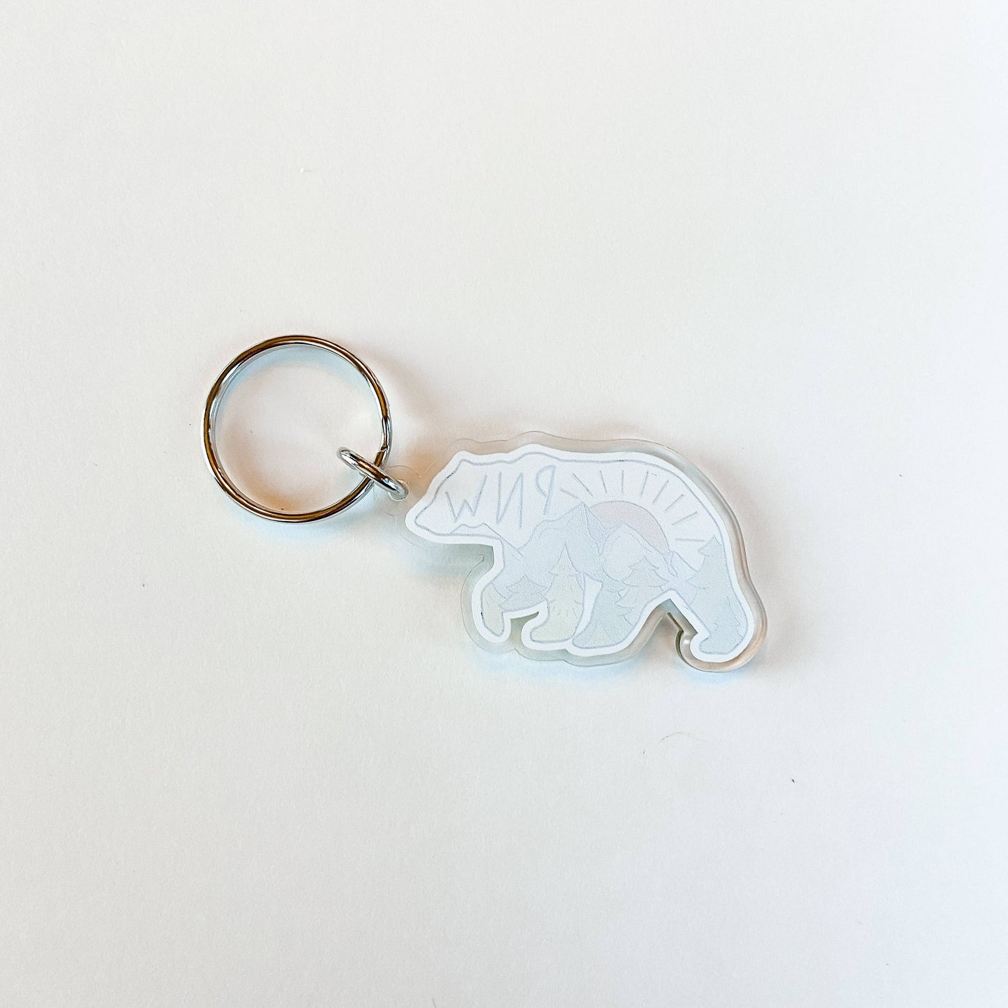PNW Bear Keychain