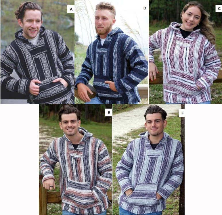 Baja Pullover Assorted: L